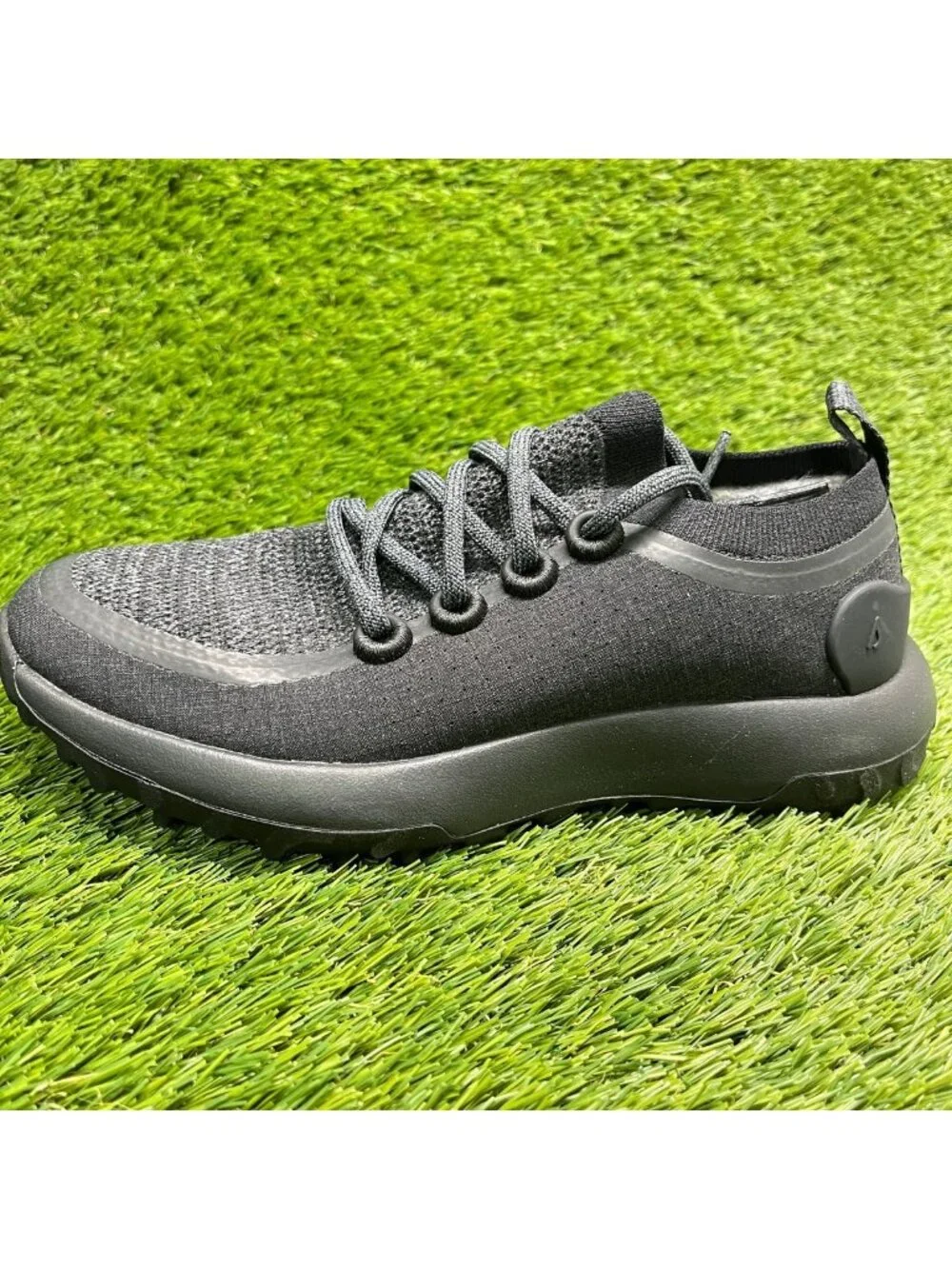 Allbirds Trail Runner SWT Womens Size 7 Natural Black Athletic Shoes Sneakers_3
